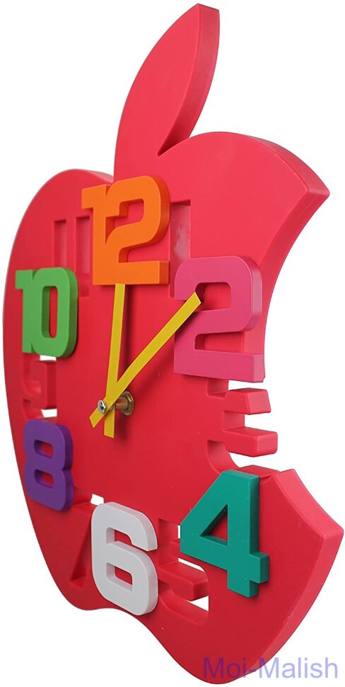 Детские настенные часы Meidi Apfel 