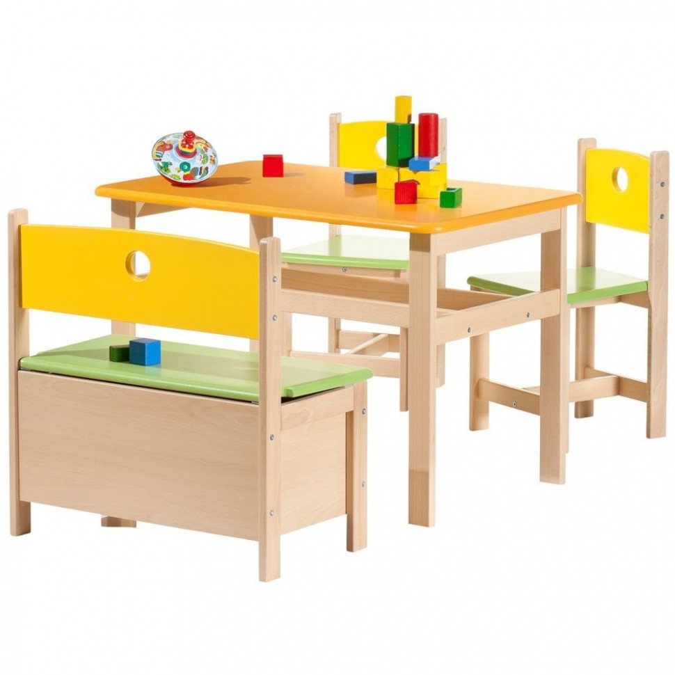 Детский комплект стол и стульчики  Geuther Pepino