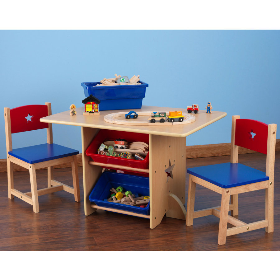 Детский комплект стол и стульчики Kidkraft Heart