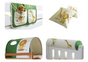 Декоративный комплект для двухъярусной кровати Ticaa Set