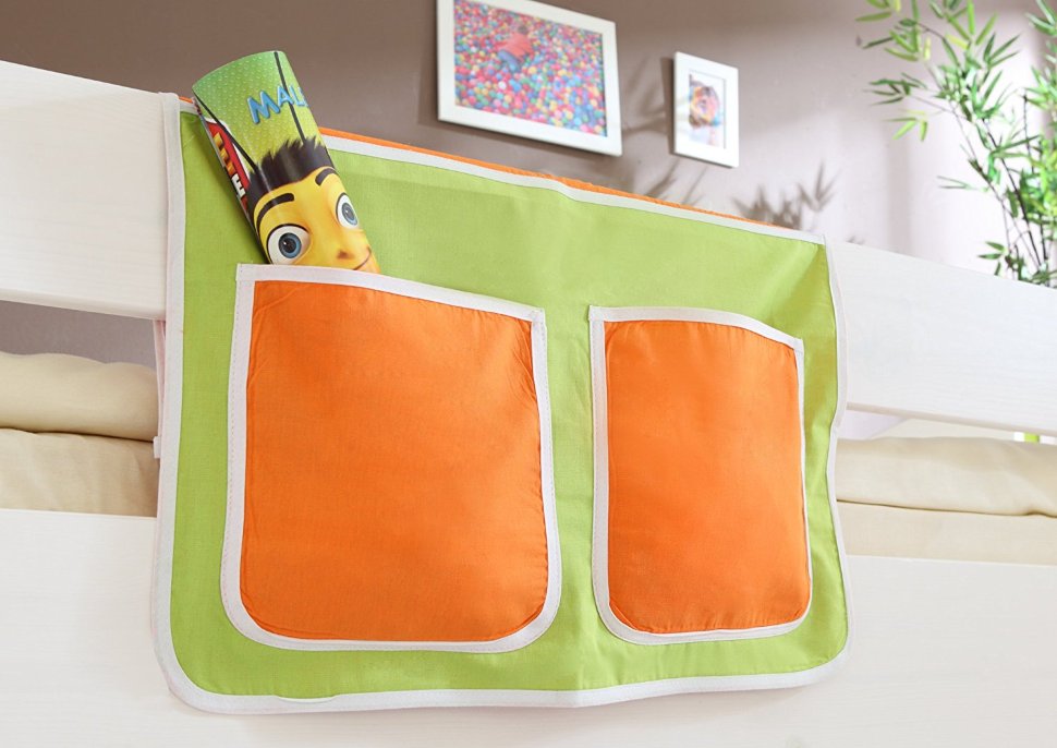 Детский декоративный кармашек для двухъярусной кровати Ticaa 