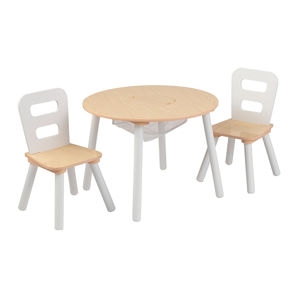 Детский комплект стол и стульчики Kidkraft Weib