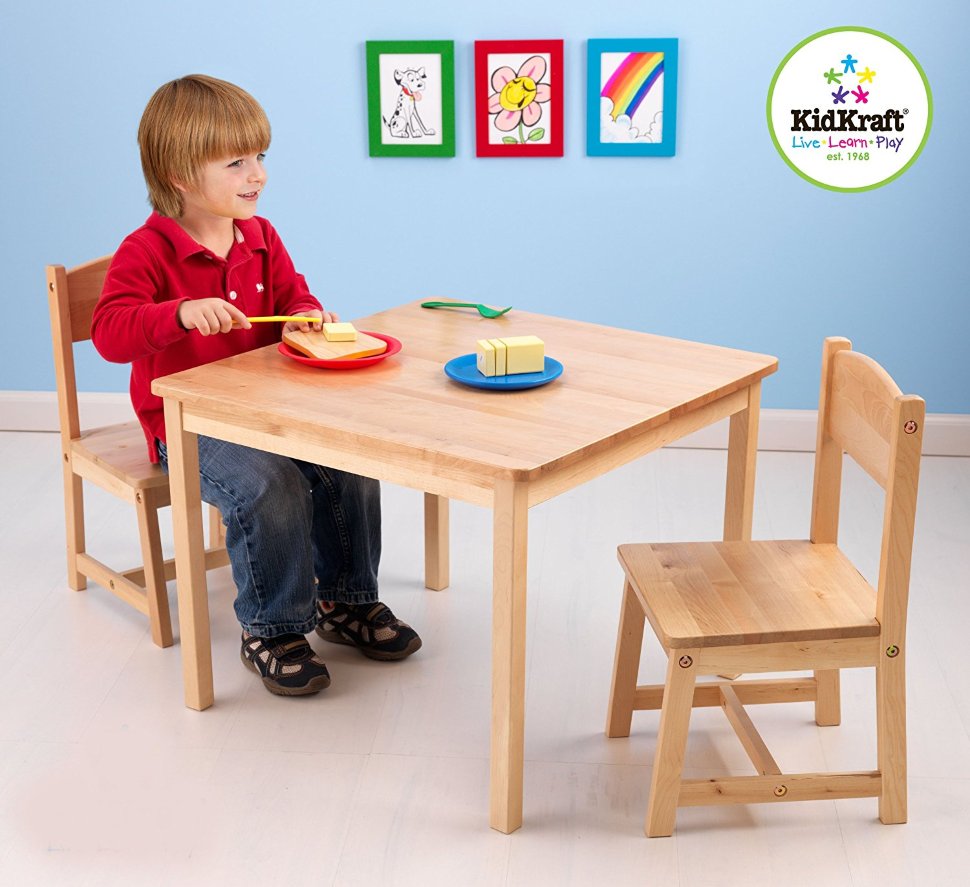 Детский комплект стол и стульчики Kidkraft Aspen