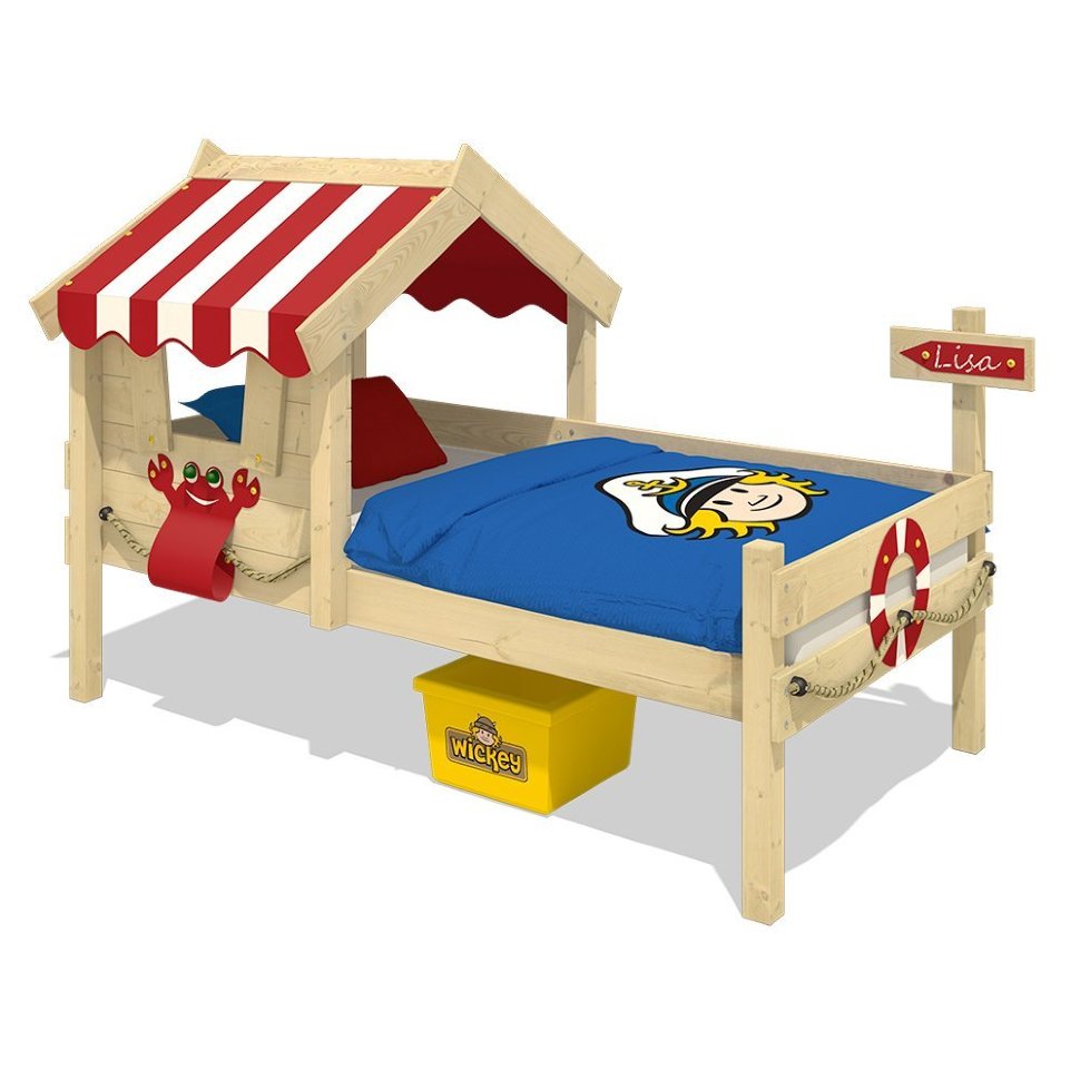 Детская подростковая игровая кровать Wickey Crazy Sharky