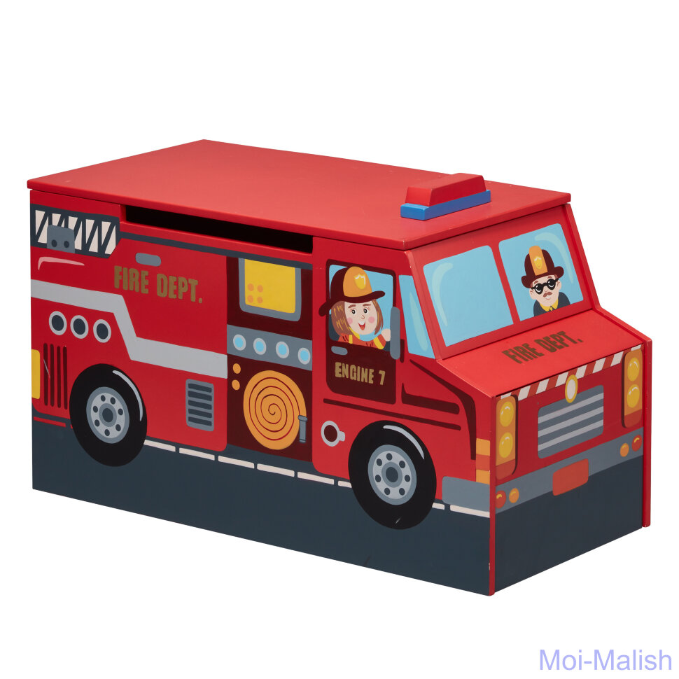 Детский ящик для игрушек Teamson Feuerwehr 