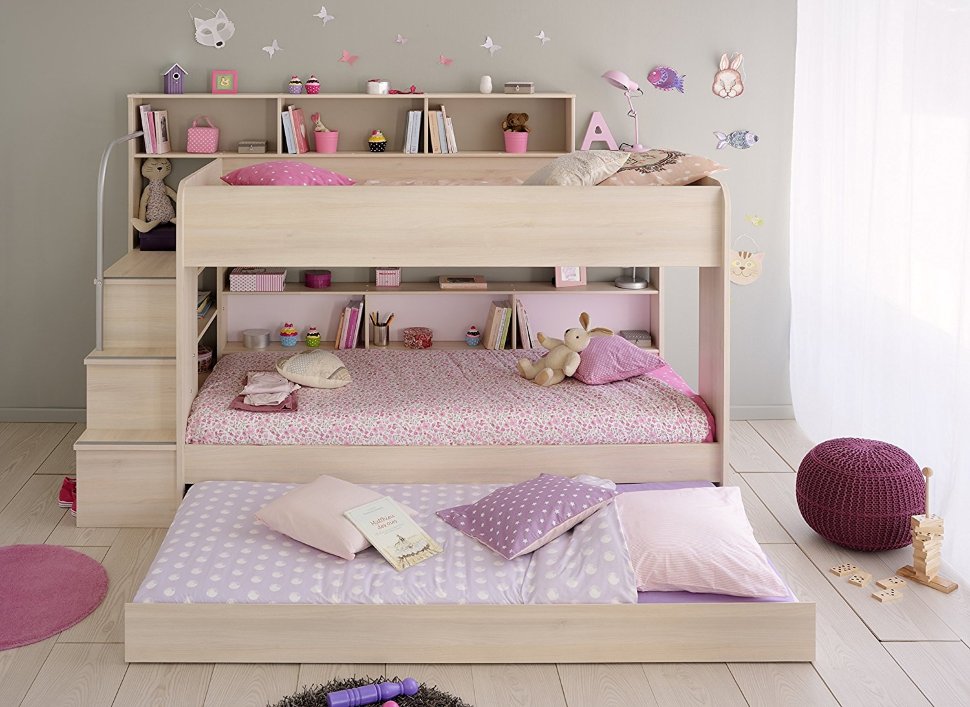 Детская двухъярусная кровать Parisot Bibop