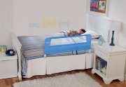 Детский защитный барьер для кроваток Lindam Safe and Secure 