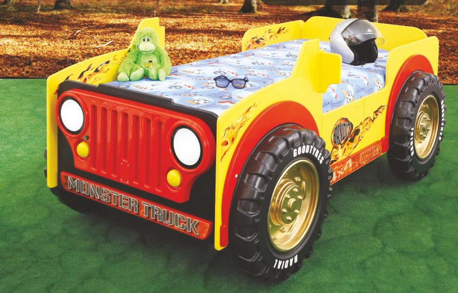 Детская подростковая кровать Meblobed Meble Monster Truck