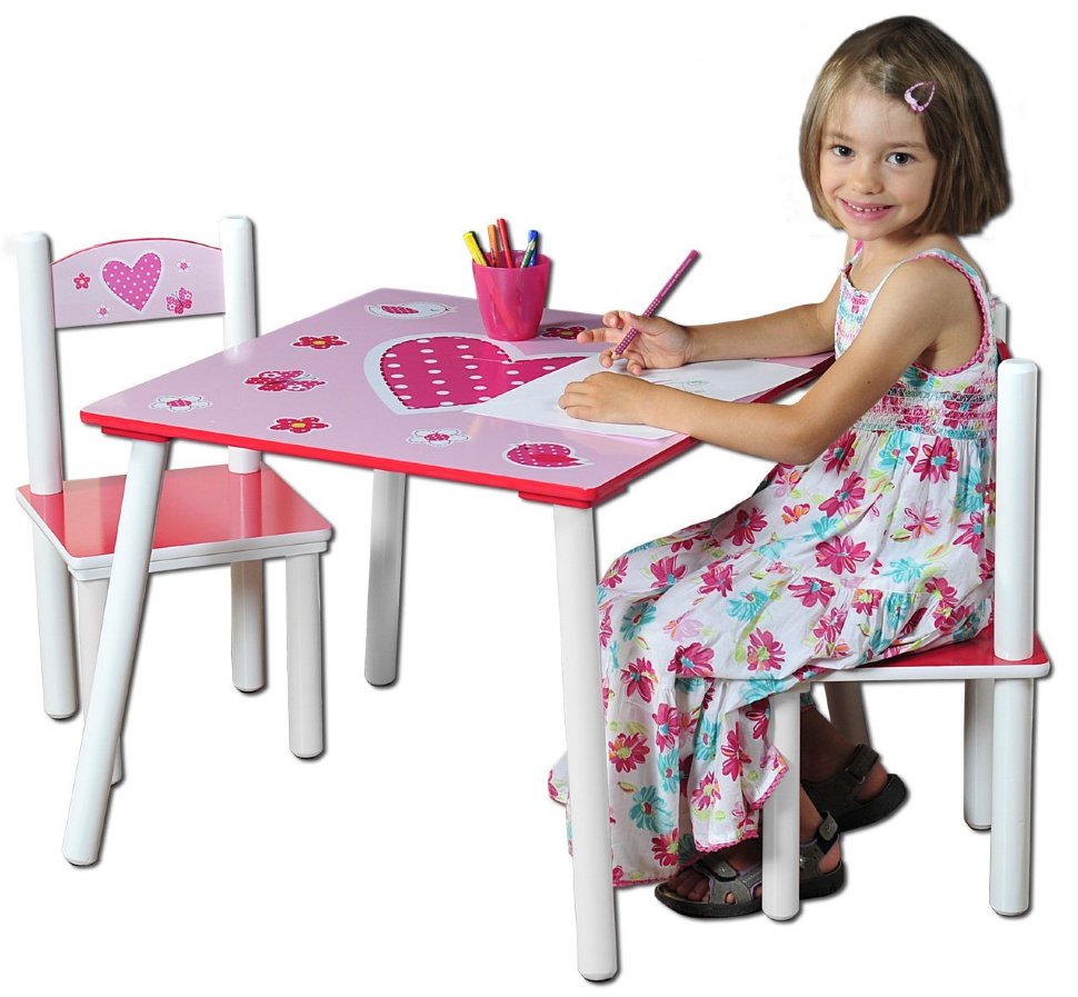 Детский комплект стол и стулья Kesper Motive Loid