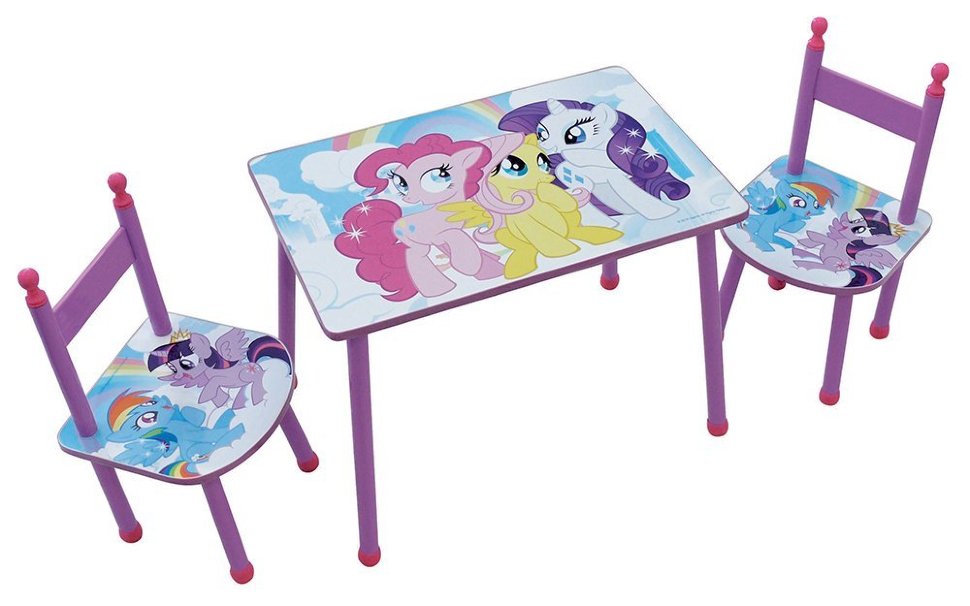 Детский комплект стол и стулья Delta Fun House