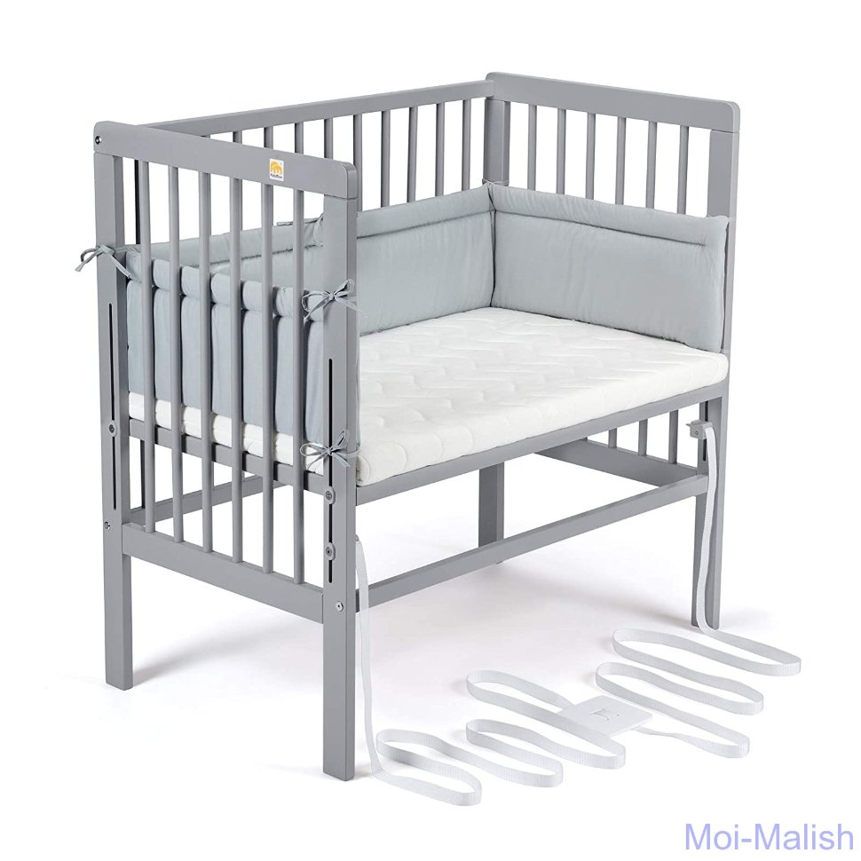 Детская приставная кровать FabiMax Grau 