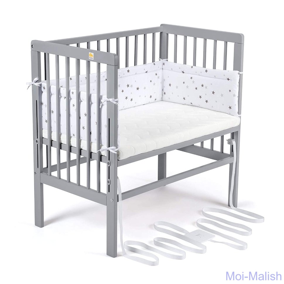 Детская приставная кровать FabiMax Grau 