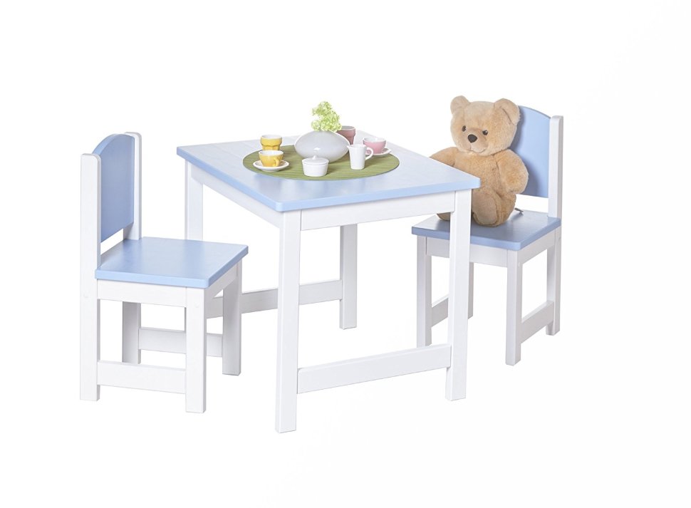 Детский комплект стол и стулья Ticaa Rosa