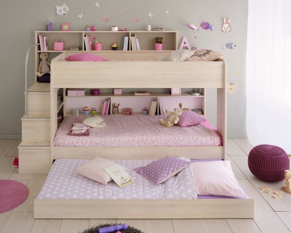 Детская двухъярусная кровать Parisot  Etagenbett Bibop
