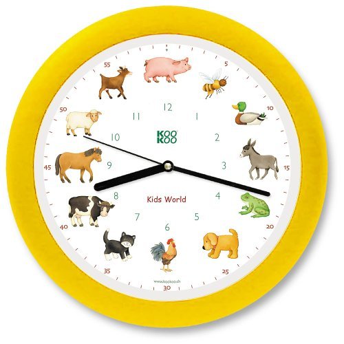 Детские настенные часы KidsWorld Kookoo