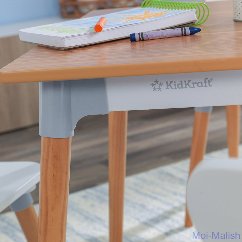Детский комплект стол и стульчики KidKraft®  Mid-Century 