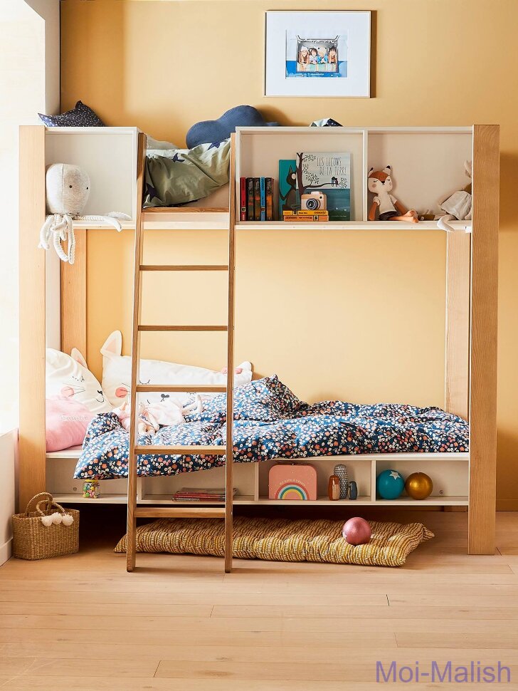 Детская двухъярусная кровать Vertbaudet Architekt 
