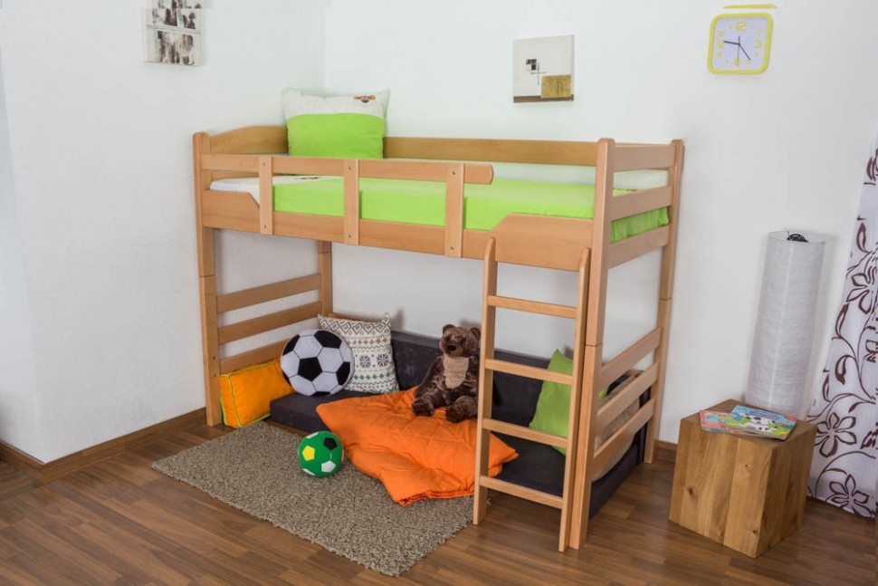 Детская двухъярусная кровать-чердак  Steiner Shopping Easy Sleep Qw