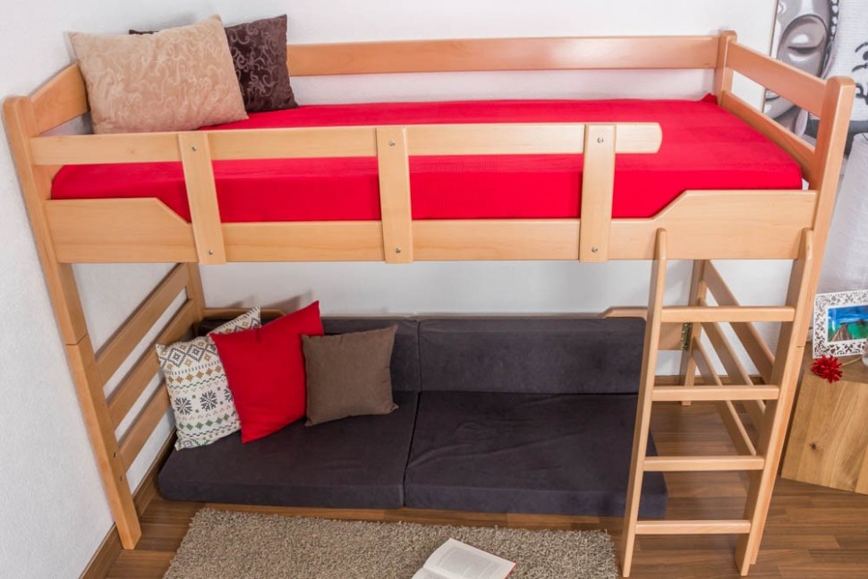 Детская двухъярусная кровать-чердак  Steiner Shopping Easy Sleep Qw