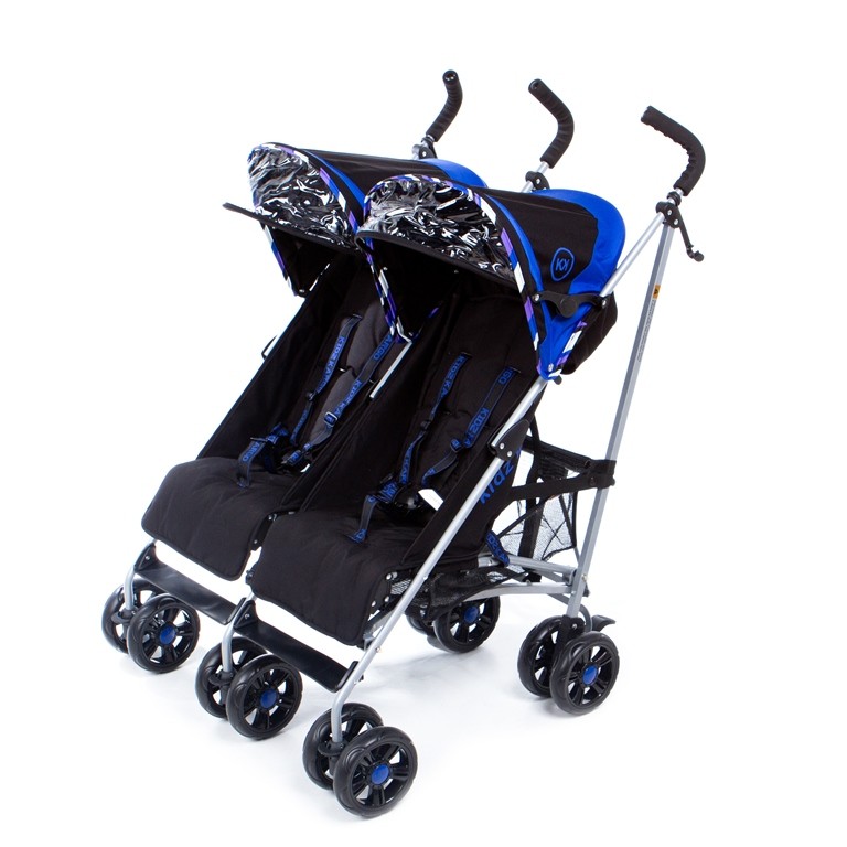 Детская прогулочная коляска для двойни Kidz Kargo City Elite 