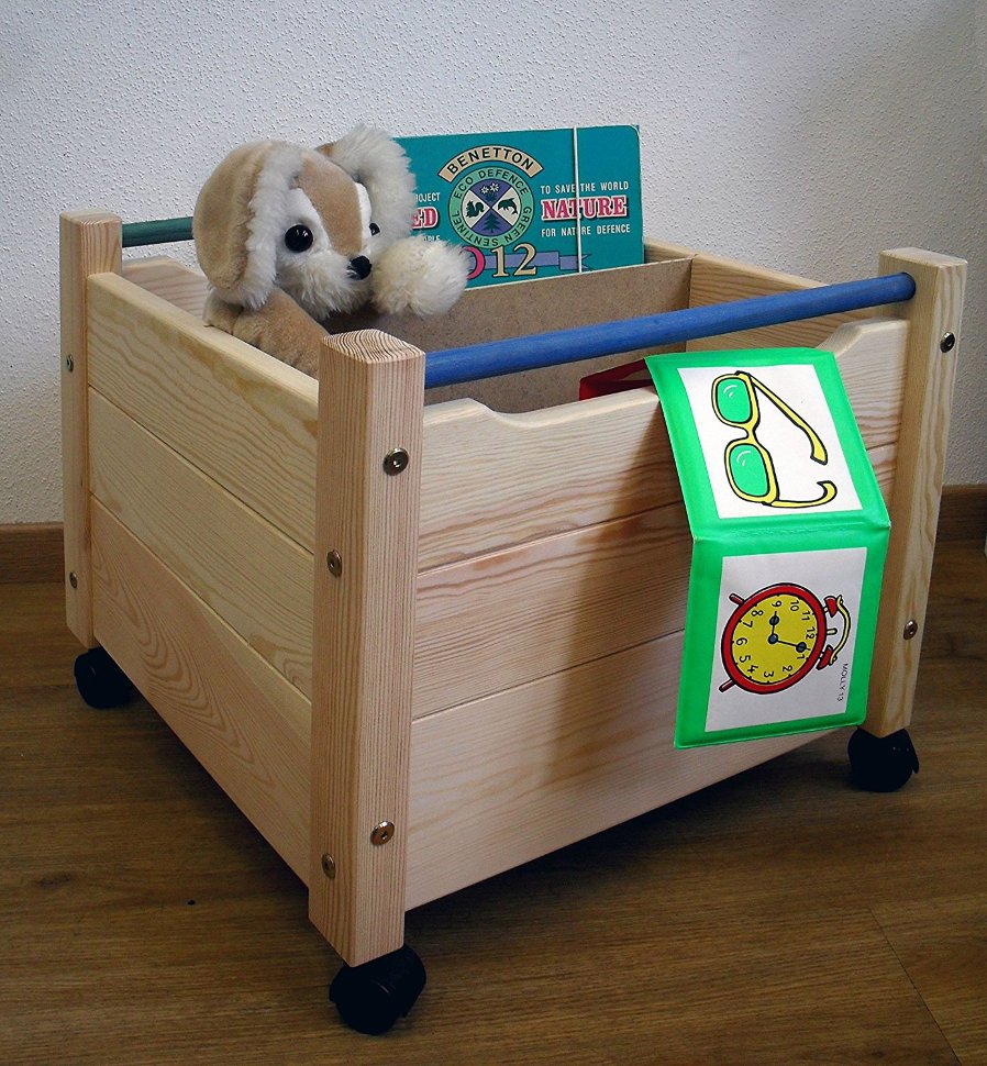 Детский ящик для игрушек Silenta Comtesse