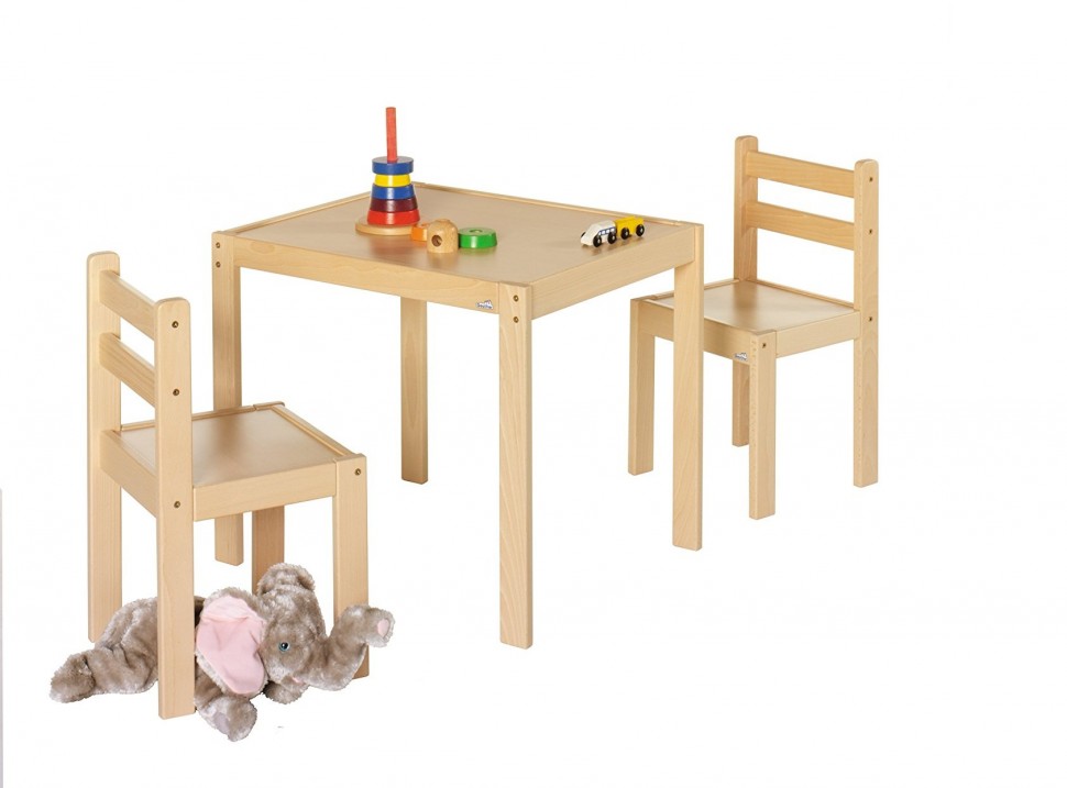 Детский комплект стол и стулья Geuther Kalle