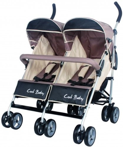 Детская коляска для двойни Fillikid Cool Baby Twin