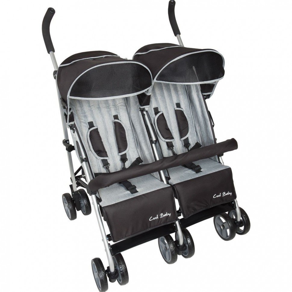 Детская коляска для двойни Fillikid Cool Baby Twin