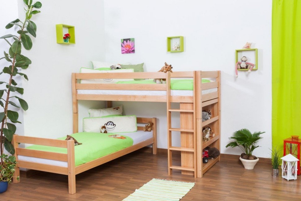 Детская двухъярусная кровать Steiner Shopping Moritz L Holzen
