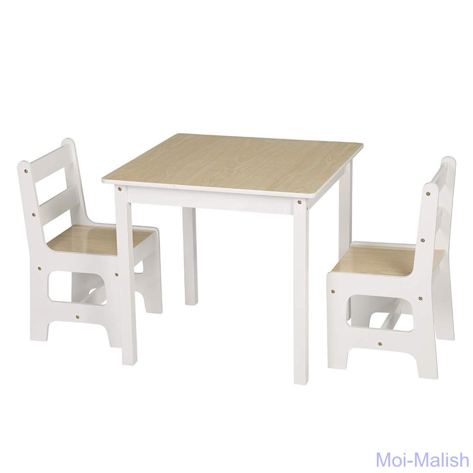 Детский комплект стол и стулья Woltu Setting 