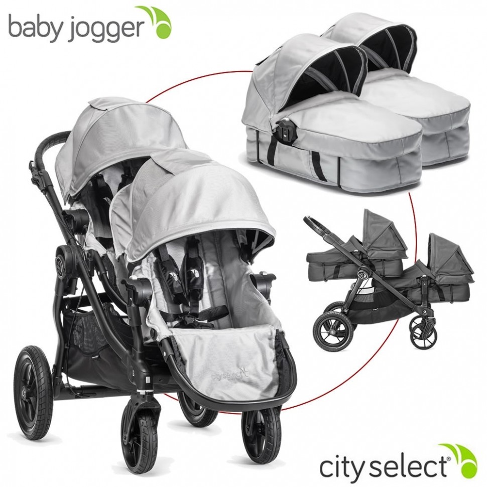 Детская коляска для двойни  2 в 1 Baby Jogger City Select
