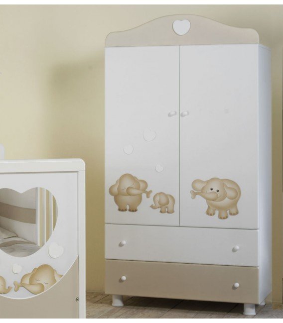 Детский шкаф Baby Expert  Elefantino