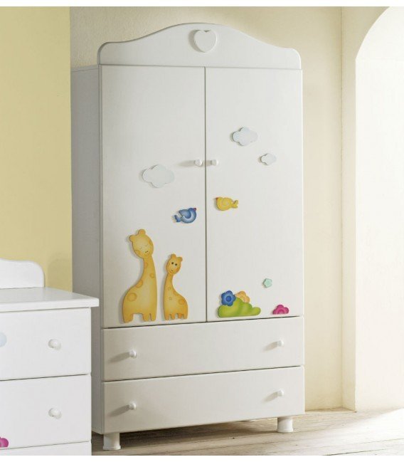 Детский шкаф Baby Expert Giraffina