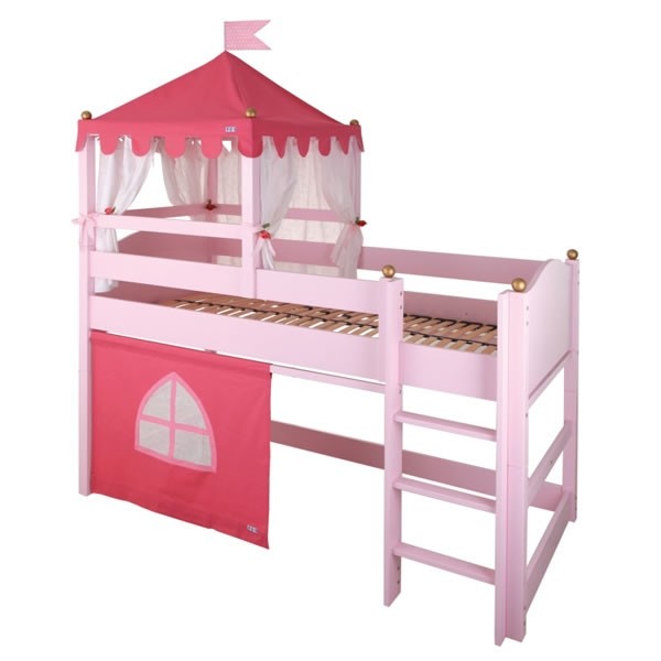 Детская кровать-чердак Annette Frank  Schloss Prinzessin