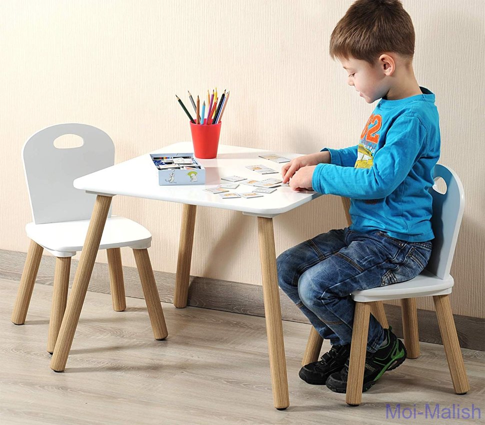 Детский комплект стол и стулья Kesper Seater 